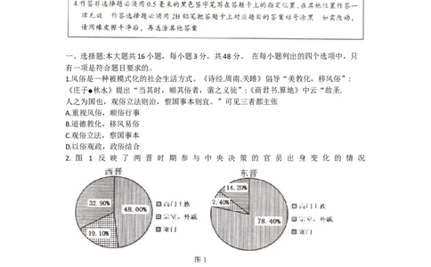 江苏省淮安市2023-2024学年高三上学期第一次调研测试历史试题_2023年9月_01每日更新_16号_2024届江苏省淮安市高三上学期开学调研测试_江苏省淮安市2024届高三上学期开学调研测试历史