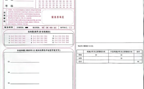 陕西省安康市重点名校2024届高三上学期10联考数学（文科）试题答题卡(1)_2023年10月_0210月合集_2024届陕西省安康市重点名校高三上学期10月联考
