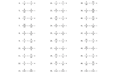 分数乘法第51~70篇（高级）_编码0121-6年级数学口算计算_口算题（适合6年级）(1)_分数-乘法（200篇）_（分数）乘法高级（100篇）