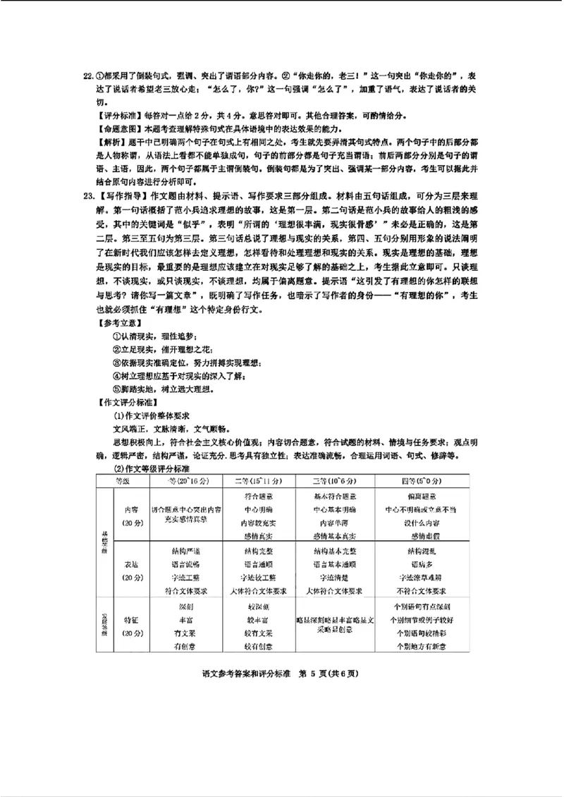 2024届华大新高考联盟高三4月联考-语文+答案(1)_2024年4月_024月合集_2024届华大新高考联盟高三4月联考