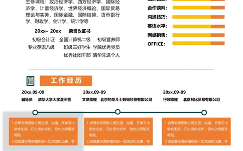 单页188_10000+PPT模板大礼包_大学生个人简历PPT模板_个人简历-Word版保存下载编辑_单页简历326款
