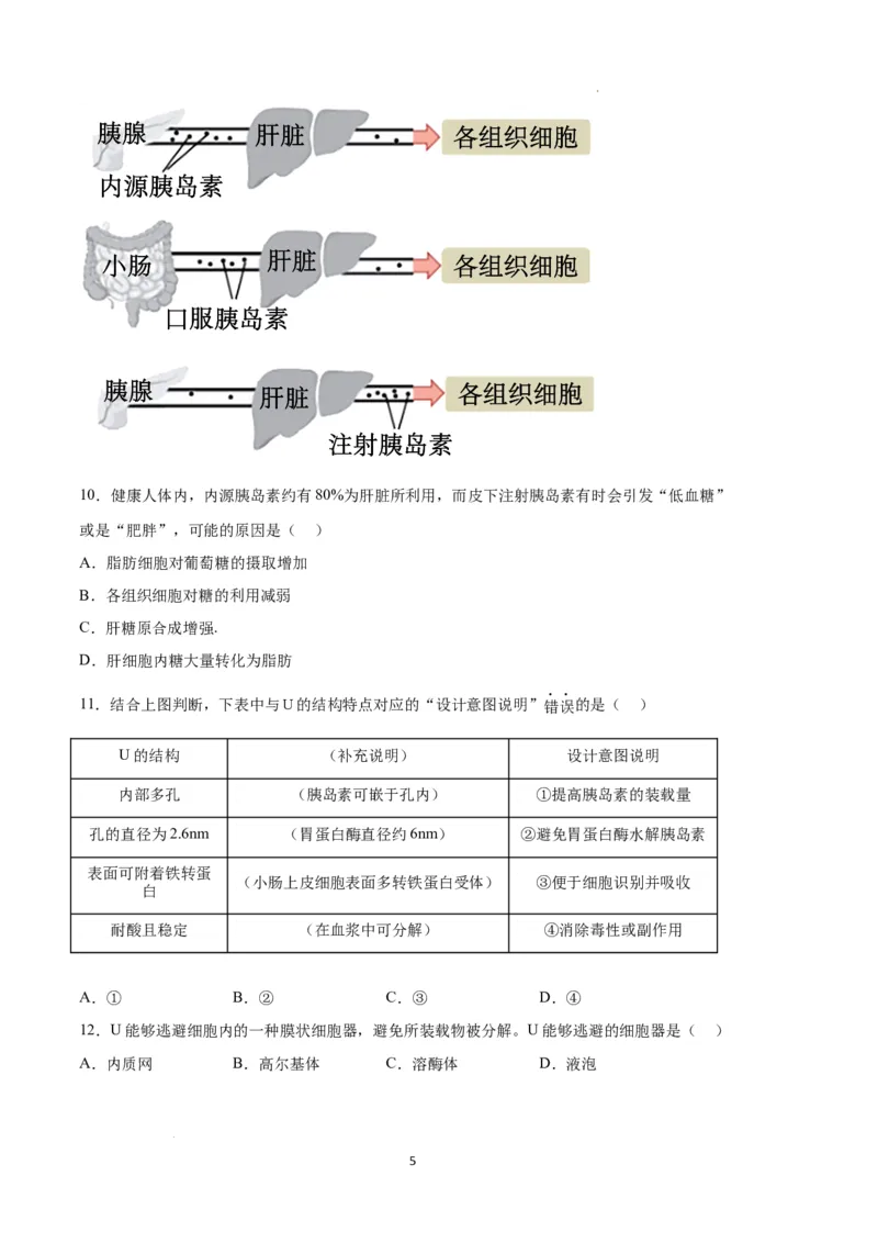 生物（天津卷）（考试版）_2023高考押题卷_学易金卷-2023学科网押题卷（各科各版本）_2023学科网押题卷-学易金卷-生物_生物（天津卷）-学易金卷：2023年高考考前押题密卷