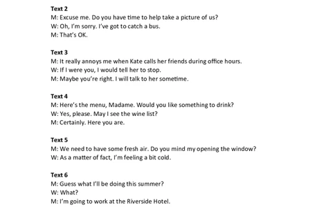 2016年英语听力（全国卷Ⅰ）听力原文_2024年5月_01按日期_1号_2024高考英语听力专题（80套模拟训练+历年真题）(附音频）_2005-2023年高考英语听力真题汇总