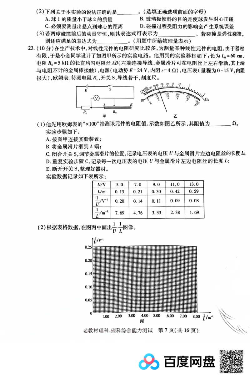 王后雄理综_2024高考押题卷_22024王hou雄_王后雄老教材理科-王后雄(陕西，四川，宁夏，青海，内蒙古)（语数英理综）_王后雄理科试卷(语数英，理综)