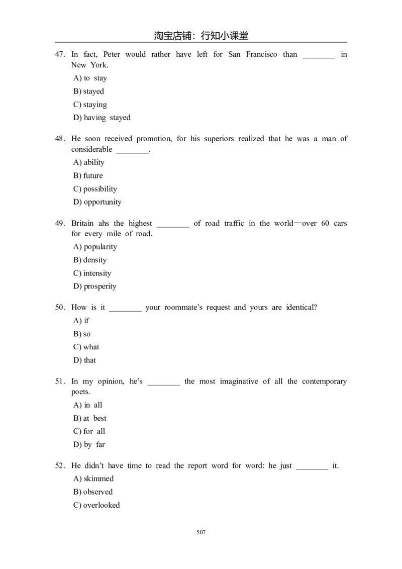 大学英语四级(CET-4)历年真题大全[89-07年39套]_英语四六级整合_英语四六级真题版本二此版为主此文件夹会持续更新_四级真题_1.四级真题+答案解析+听力音频(1989-2025)_1989&mdash;2007年6月CET4