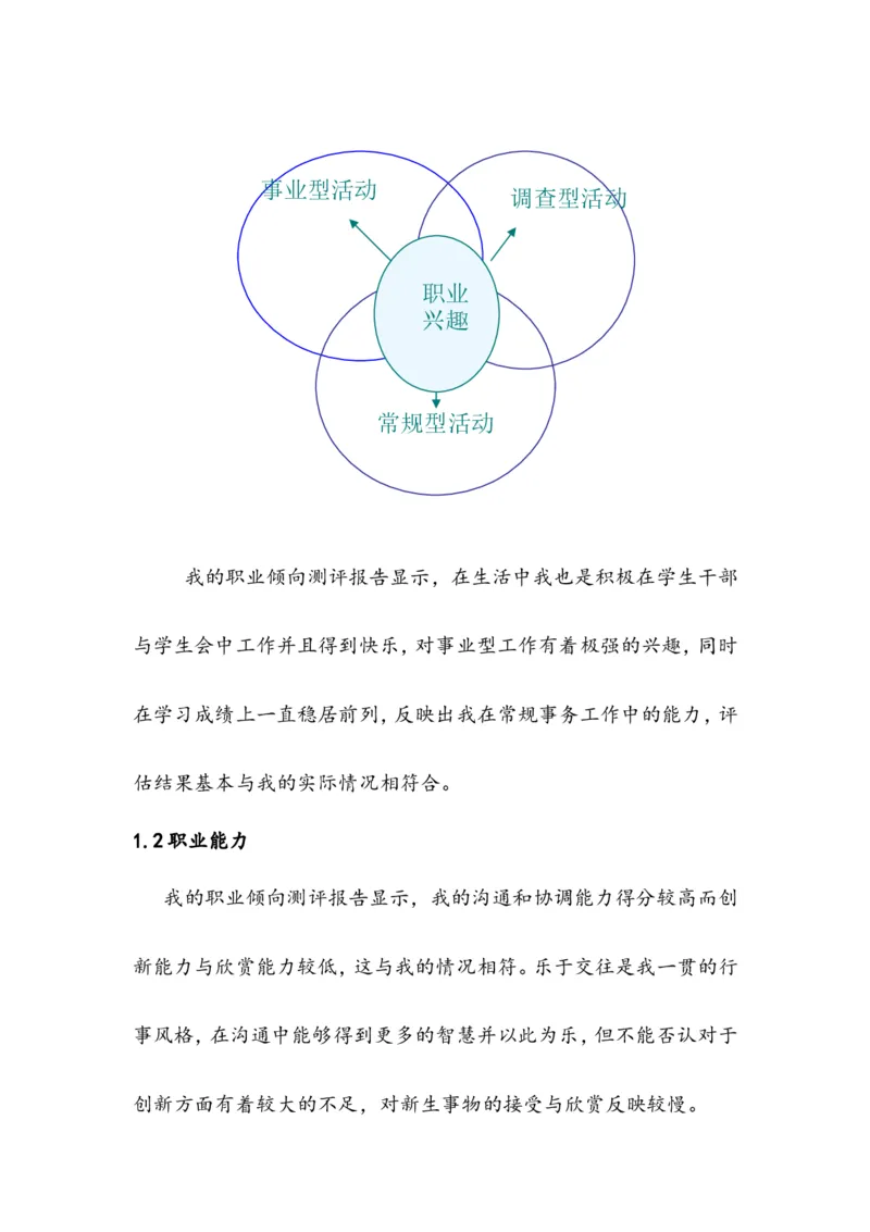 大学生职业生涯规划设计书范文_E6-职业规划_95通用范本