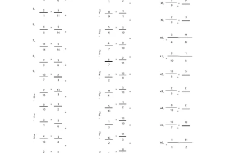 分数乘法第1-20篇_编码0121-6年级数学口算计算_口算题（适合6年级）(1)_分数-乘法（200篇）_（分数）乘法高级（100篇）