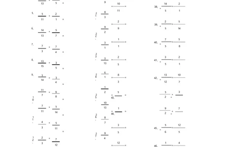 分数乘法第1-20篇_编码0121-6年级数学口算计算_口算题（适合6年级）(1)_分数-乘法（200篇）_（分数）乘法高级（100篇）