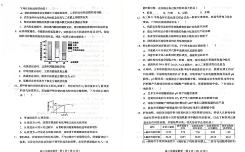 生物(1)_2023年10月_0210月合集_2024届云南省高三上学期10月第一次质量检测_云南省2024届高三上学期10月第一次质量检测生物