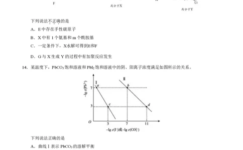 2024北京朝阳高三一模化学试题及答案(1)_2024年4月_024月合集_2024届北京市朝阳区高三一模