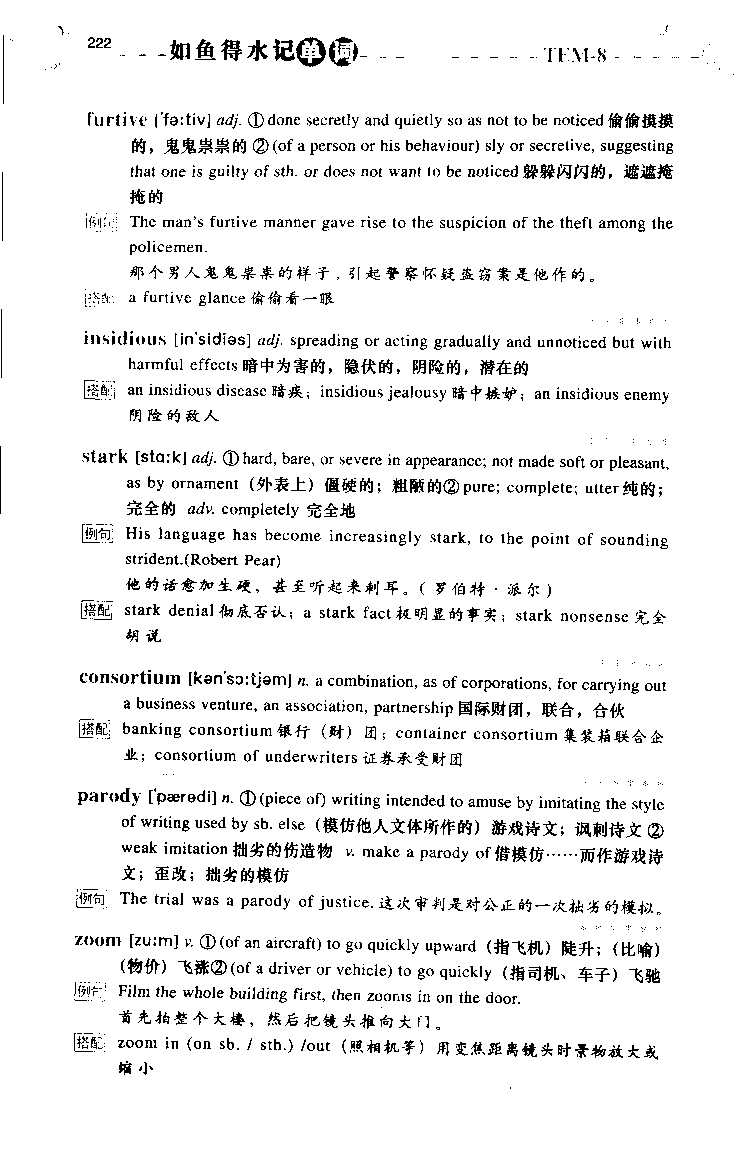 《如鱼得水：专业八级词汇语境记忆》_2025专四专八真题及备考资料_2025专八备考资料_2025专八华研、星火、冲击波等资料电子版合辑_2025专八词汇专题资料（英语主播皮卡丘）