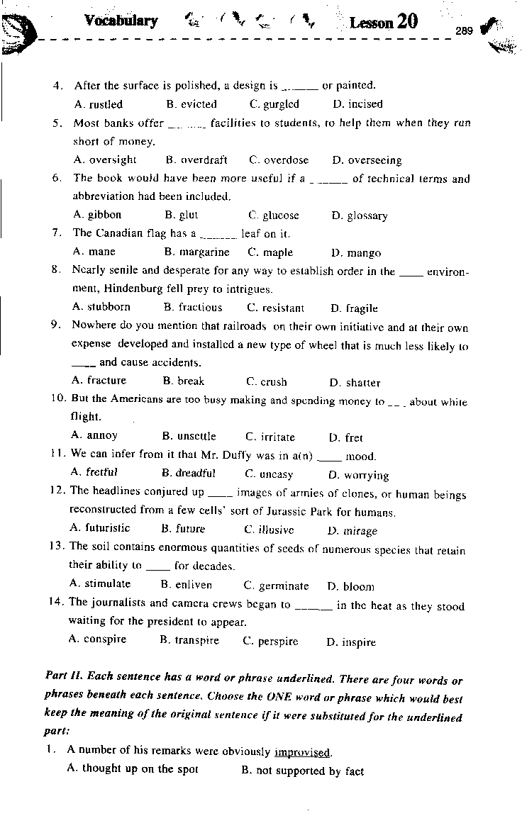 《如鱼得水：专业八级词汇语境记忆》_2025专四专八真题及备考资料_2025专八备考资料_2025专八华研、星火、冲击波等资料电子版合辑_2025专八词汇专题资料（英语主播皮卡丘）