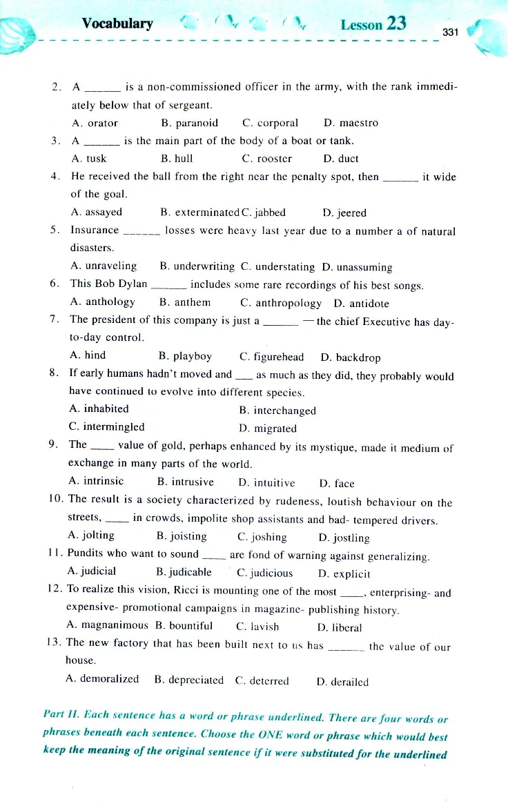 《如鱼得水：专业八级词汇语境记忆》_2025专四专八真题及备考资料_2025专八备考资料_2025专八华研、星火、冲击波等资料电子版合辑_2025专八词汇专题资料（英语主播皮卡丘）