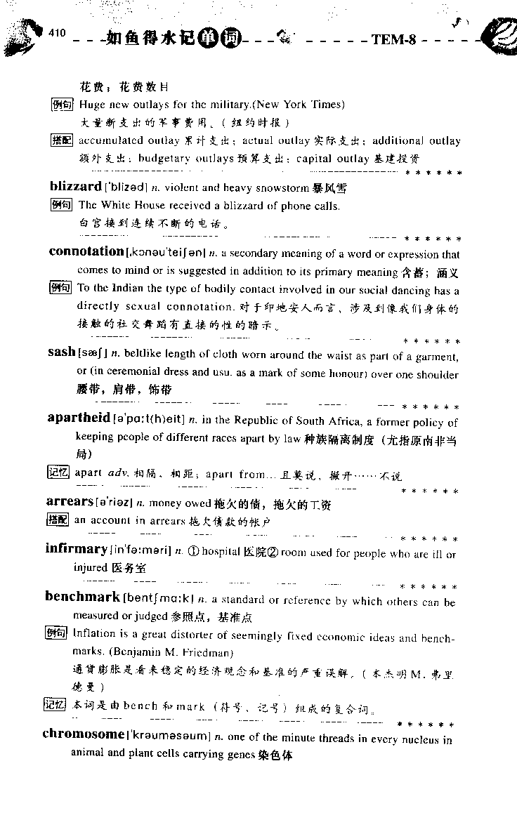 《如鱼得水：专业八级词汇语境记忆》_2025专四专八真题及备考资料_2025专八备考资料_2025专八华研、星火、冲击波等资料电子版合辑_2025专八词汇专题资料（英语主播皮卡丘）