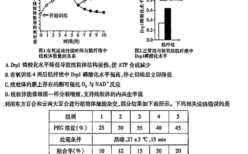 重庆市南开中学校2023-2024学年高三上学期开学考试生物(1)_2023年9月_029月合集_2024届重庆市南开中学校高三上学期开学考试