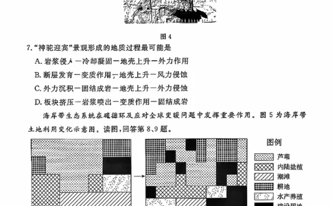 2024北京东城高三二模地理试题及答案(1)_2024年5月_025月合集_2024届北京东城区高三二模