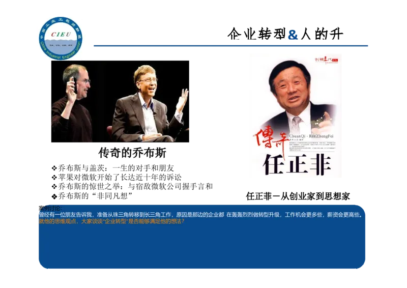 工业工程师职业生涯-如何实现转型升级_E6-职业规划_99工业工程专业