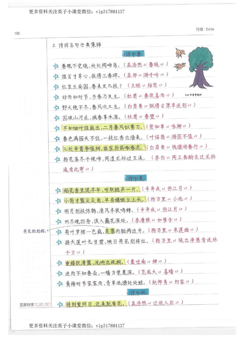 语文小学学霸笔记_赠送小初高学霸笔记等_赠_小学学霸笔记