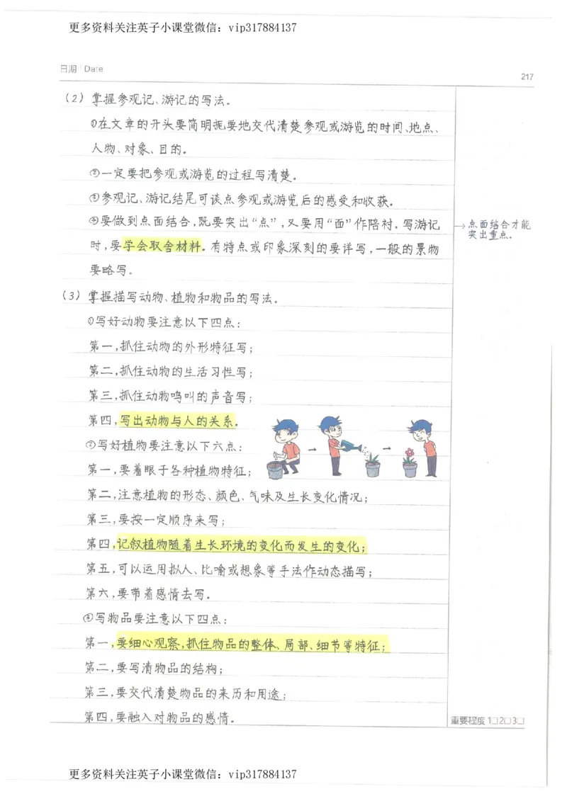 语文小学学霸笔记_赠送小初高学霸笔记等_赠_小学学霸笔记