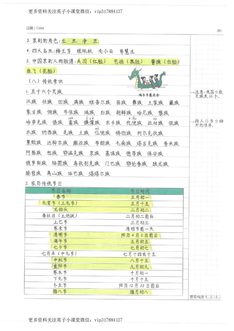 语文小学学霸笔记_赠送小初高学霸笔记等_赠_小学学霸笔记