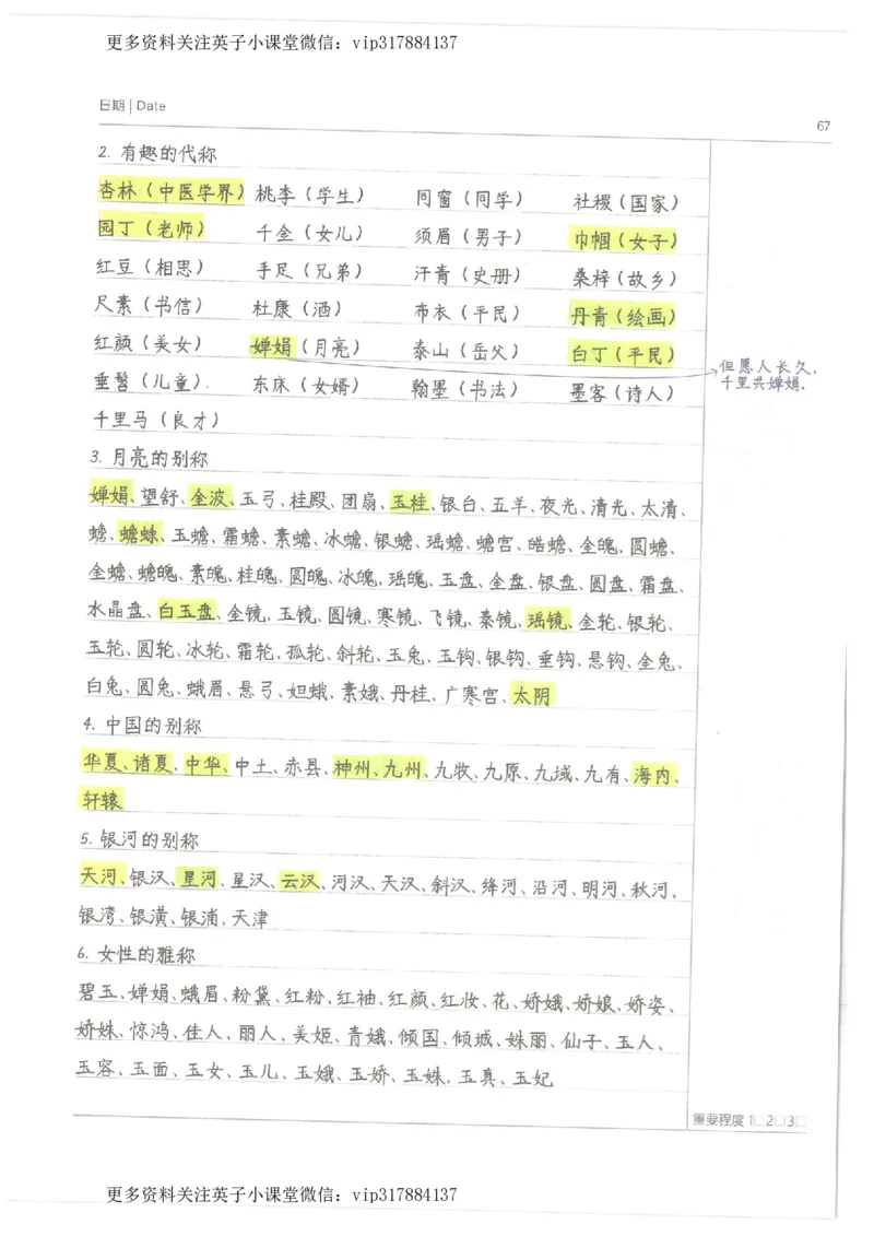 语文小学学霸笔记_赠送小初高学霸笔记等_赠_小学学霸笔记
