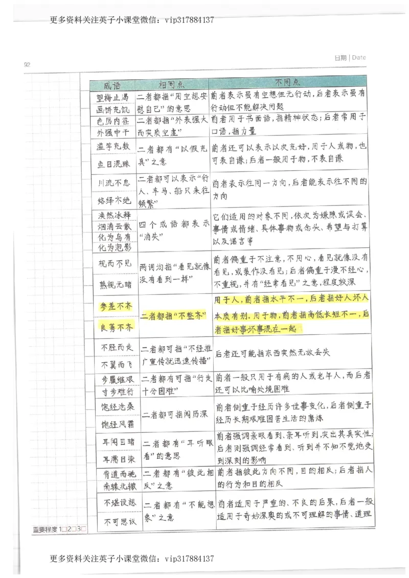 语文小学学霸笔记_赠送小初高学霸笔记等_赠_小学学霸笔记