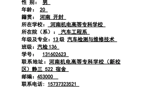 大学生职业生涯规划书-(汽车检测与维修专业)_E6-职业规划_27汽车类专业