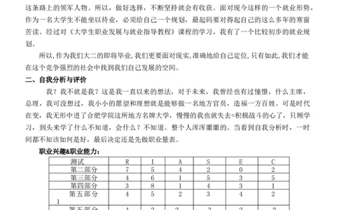 大学生职业规划方案书-中文系_E6-职业规划_09中文、汉语言专业