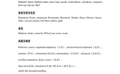 六级考试听力常见场景词汇归纳听力高频词组_英语四六级整合_英语四六级真题版本二此版为主此文件夹会持续更新_四六级单词汇总_四级单词_赠四六级加油包_听力