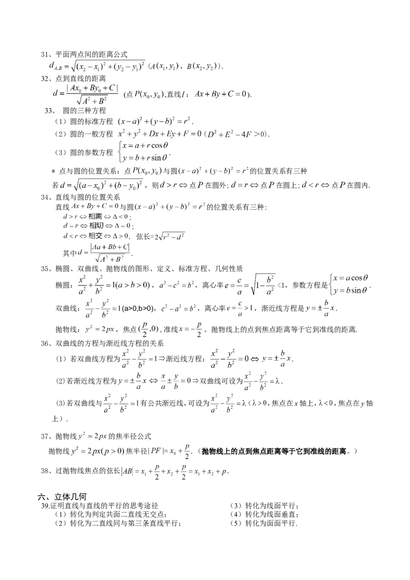品优教学高中数学公式及知识点总结大全(精华版)_赠送小初高学霸笔记等_小初高知识点_小初高知识点_高考数学知识点