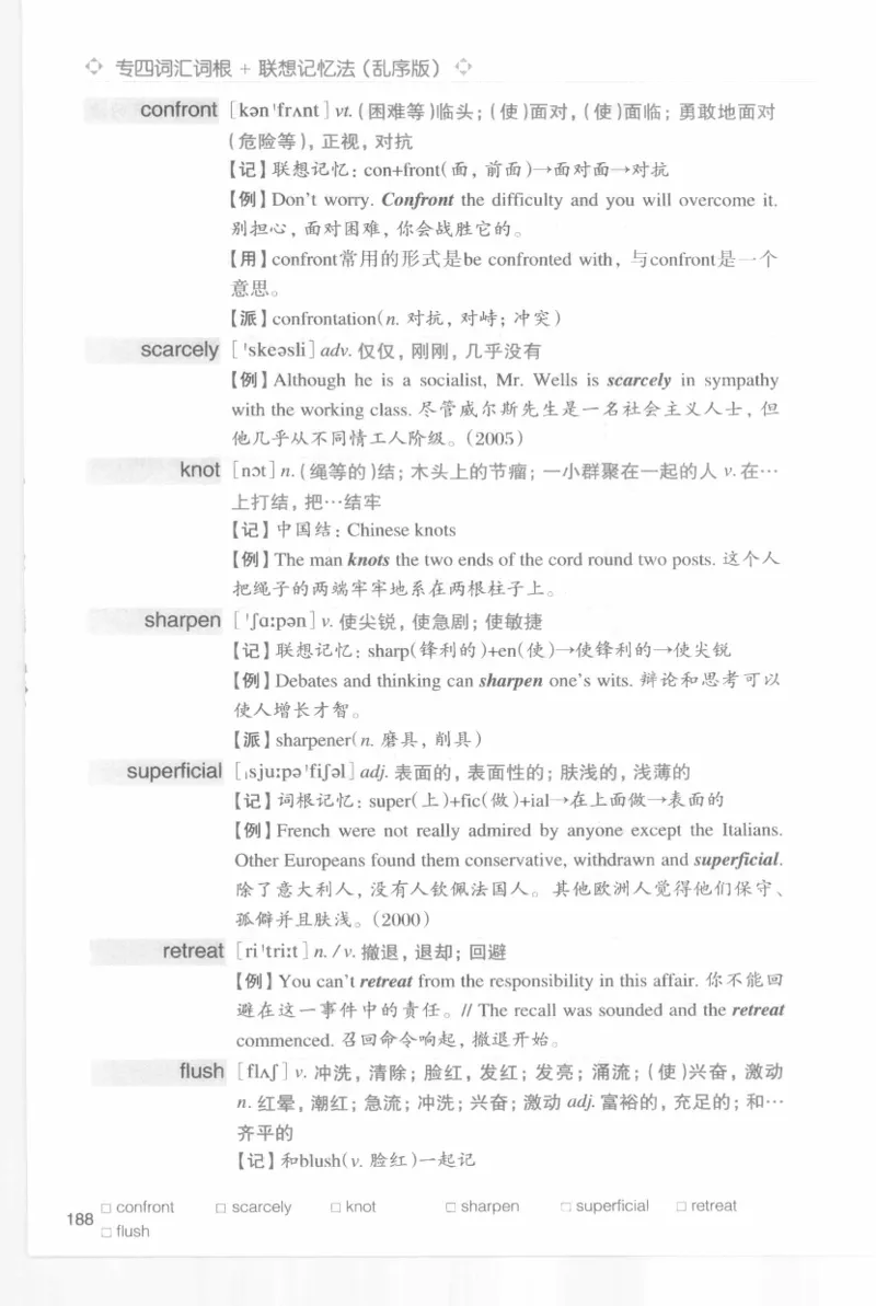 专四词汇词根+联想记忆法新东乱序_2025专四专八真题及备考资料_2009-2024专四真题+备考资料_2024专四备考资料合辑（电子书）_24专四词汇_专四词汇词根+联想记忆法