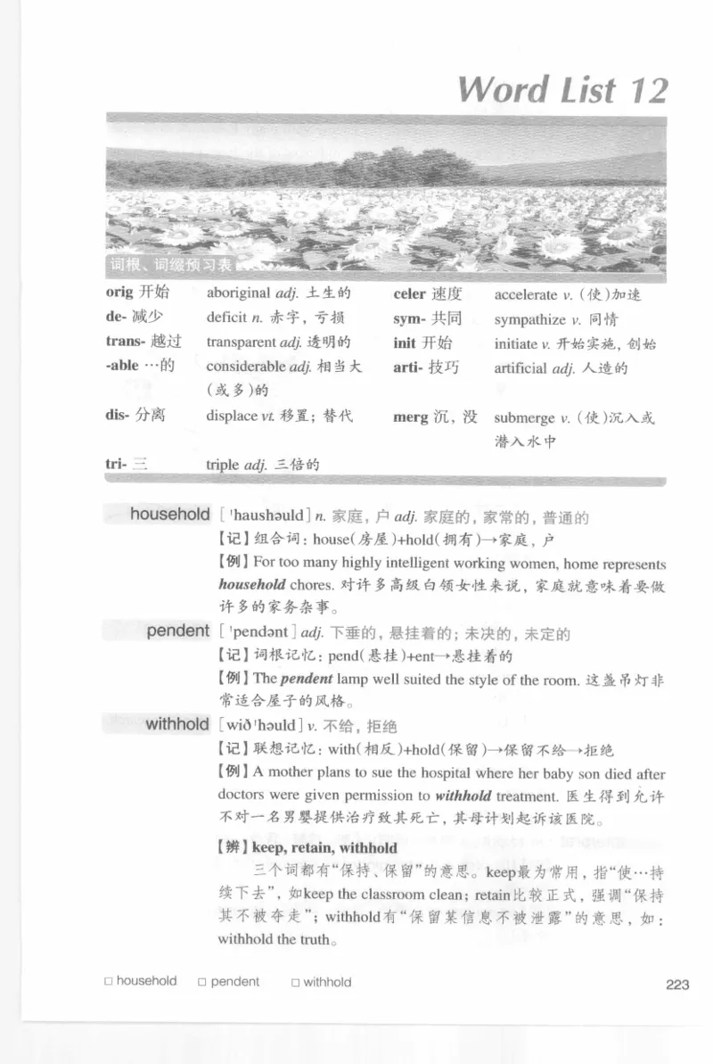 专四词汇词根+联想记忆法新东乱序_2025专四专八真题及备考资料_2009-2024专四真题+备考资料_2024专四备考资料合辑（电子书）_24专四词汇_专四词汇词根+联想记忆法