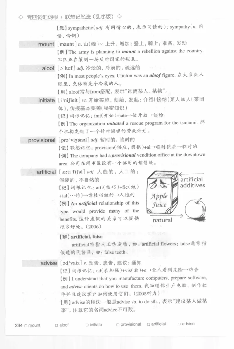 专四词汇词根+联想记忆法新东乱序_2025专四专八真题及备考资料_2009-2024专四真题+备考资料_2024专四备考资料合辑（电子书）_24专四词汇_专四词汇词根+联想记忆法