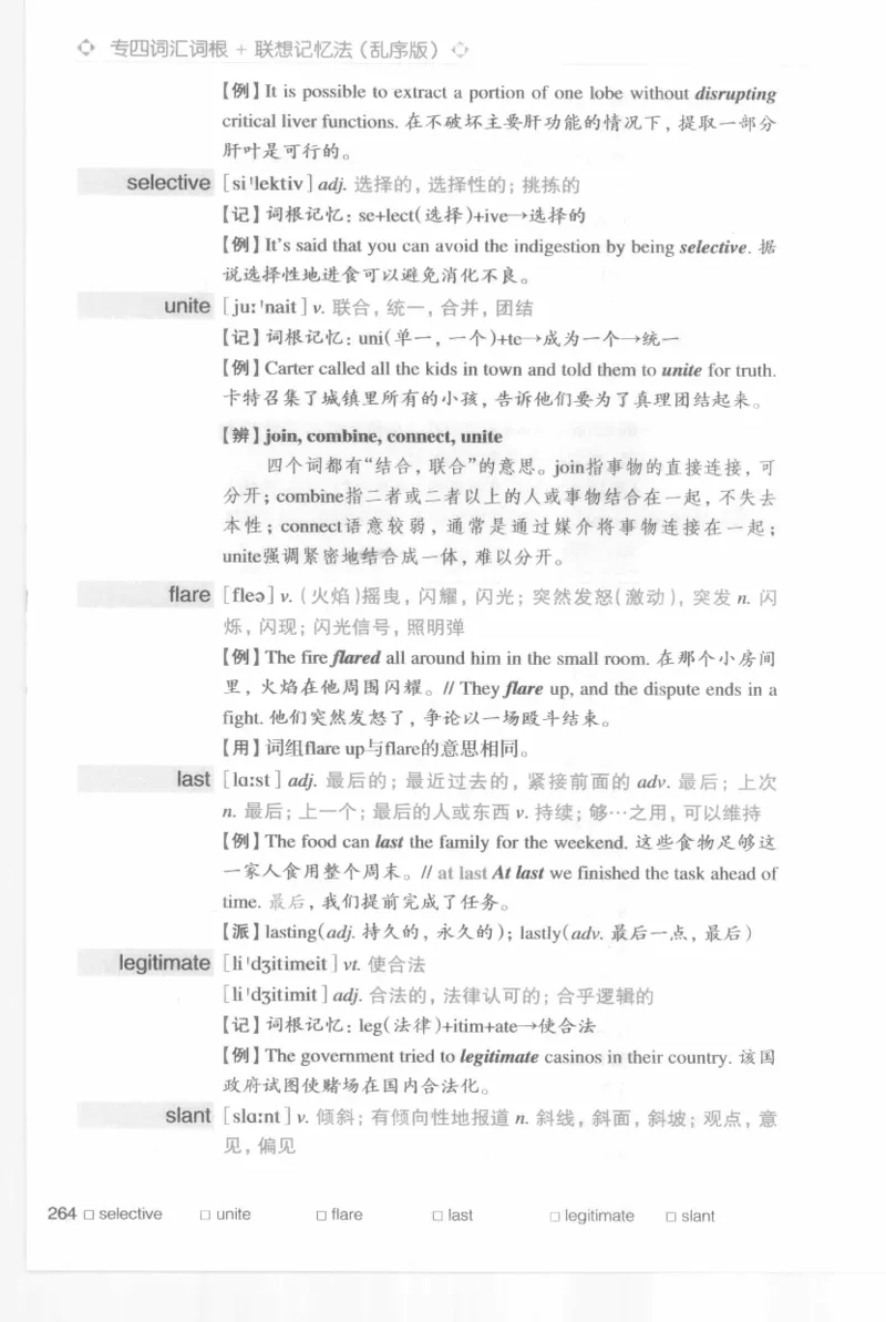 专四词汇词根+联想记忆法新东乱序_2025专四专八真题及备考资料_2009-2024专四真题+备考资料_2024专四备考资料合辑（电子书）_24专四词汇_专四词汇词根+联想记忆法