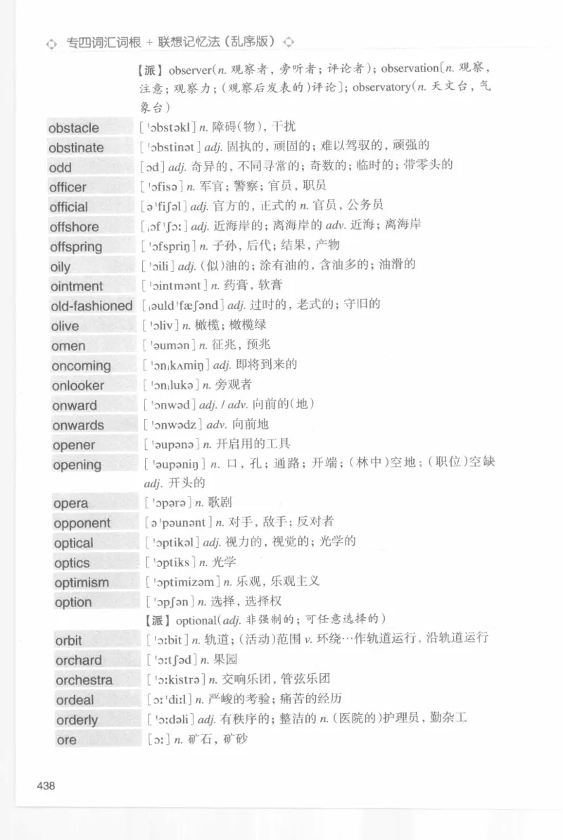 专四词汇词根+联想记忆法新东乱序_2025专四专八真题及备考资料_2009-2024专四真题+备考资料_2024专四备考资料合辑（电子书）_24专四词汇_专四词汇词根+联想记忆法