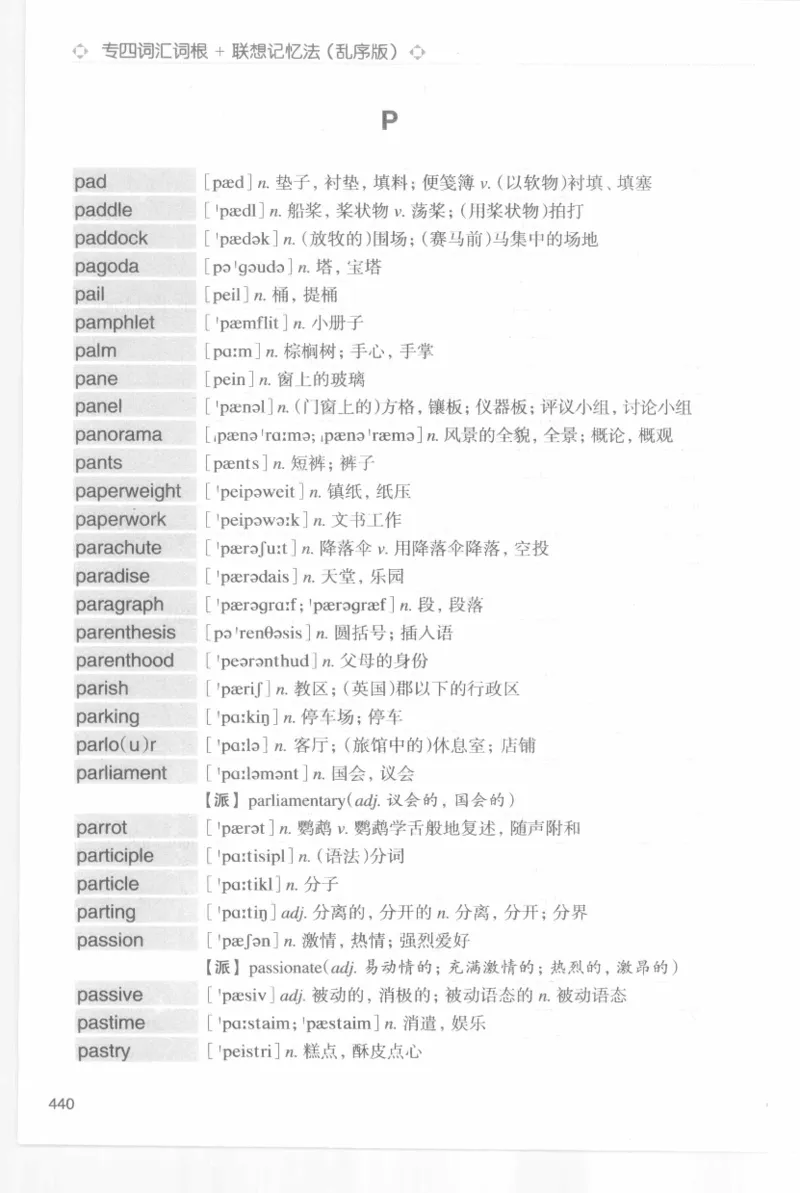 专四词汇词根+联想记忆法新东乱序_2025专四专八真题及备考资料_2009-2024专四真题+备考资料_2024专四备考资料合辑（电子书）_24专四词汇_专四词汇词根+联想记忆法
