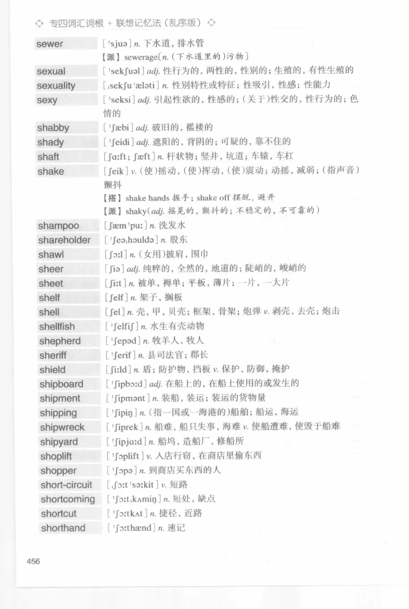 专四词汇词根+联想记忆法新东乱序_2025专四专八真题及备考资料_2009-2024专四真题+备考资料_2024专四备考资料合辑（电子书）_24专四词汇_专四词汇词根+联想记忆法