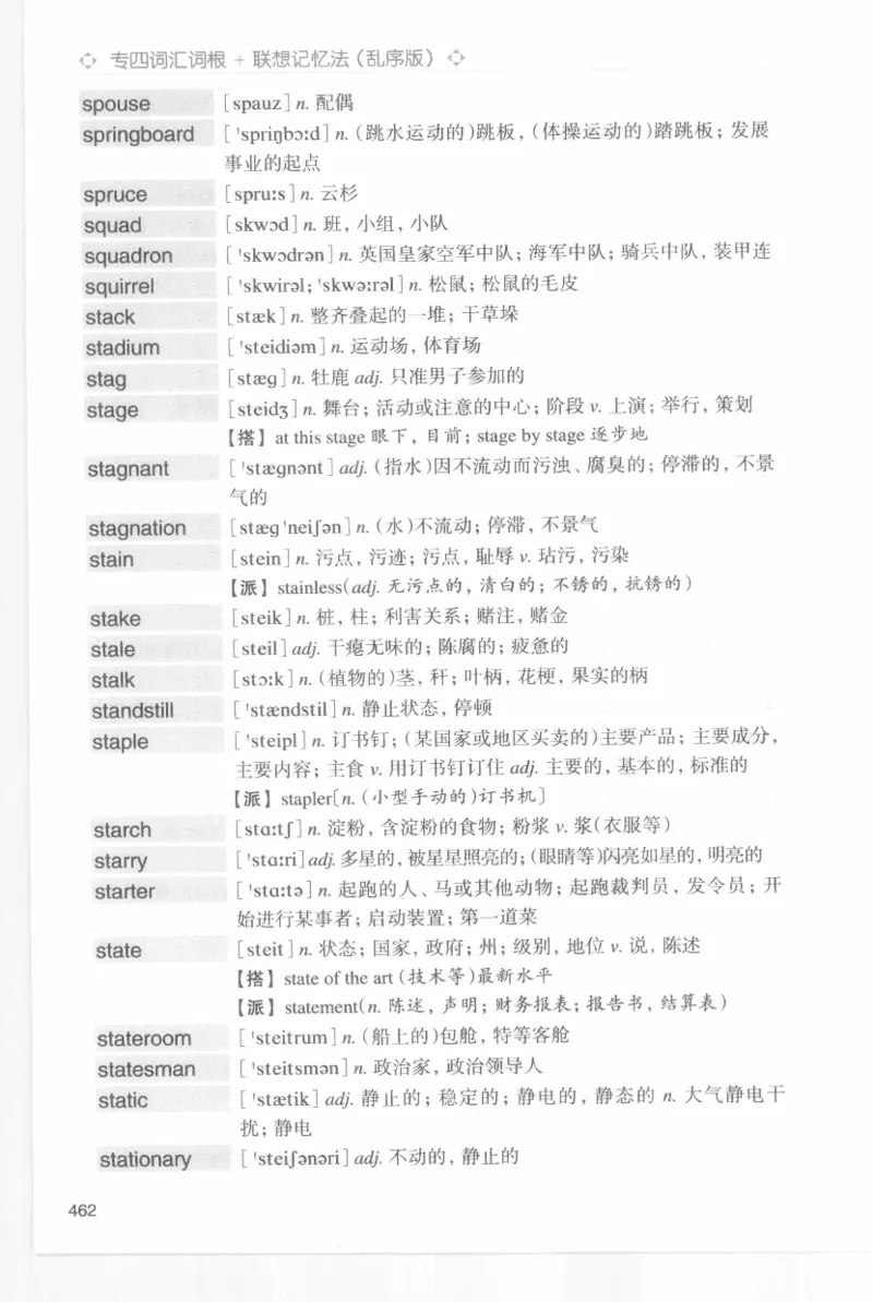 专四词汇词根+联想记忆法新东乱序_2025专四专八真题及备考资料_2009-2024专四真题+备考资料_2024专四备考资料合辑（电子书）_24专四词汇_专四词汇词根+联想记忆法