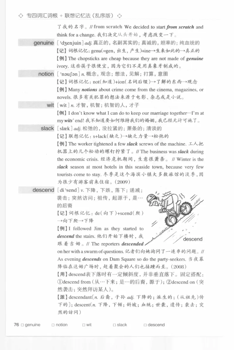 专四词汇词根+联想记忆法新东乱序_2025专四专八真题及备考资料_2009-2024专四真题+备考资料_2024专四备考资料合辑（电子书）_24专四词汇_专四词汇词根+联想记忆法