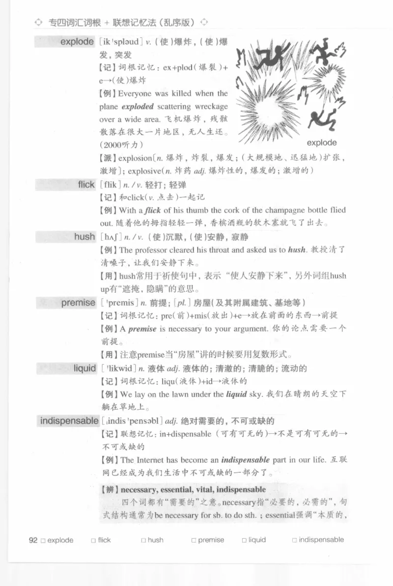 专四词汇词根+联想记忆法新东乱序_2025专四专八真题及备考资料_2009-2024专四真题+备考资料_2024专四备考资料合辑（电子书）_24专四词汇_专四词汇词根+联想记忆法