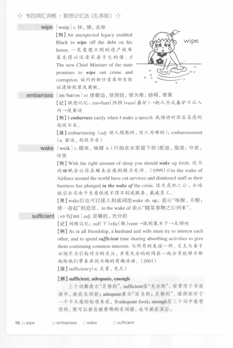 专四词汇词根+联想记忆法新东乱序_2025专四专八真题及备考资料_2009-2024专四真题+备考资料_2024专四备考资料合辑（电子书）_24专四词汇_专四词汇词根+联想记忆法