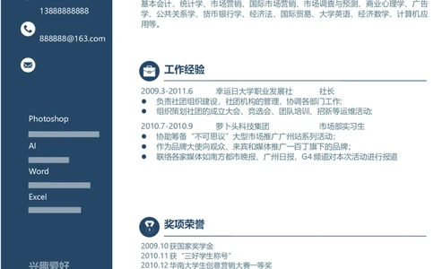 005_各类简历_简历模板(1)_推荐双页模版_word-