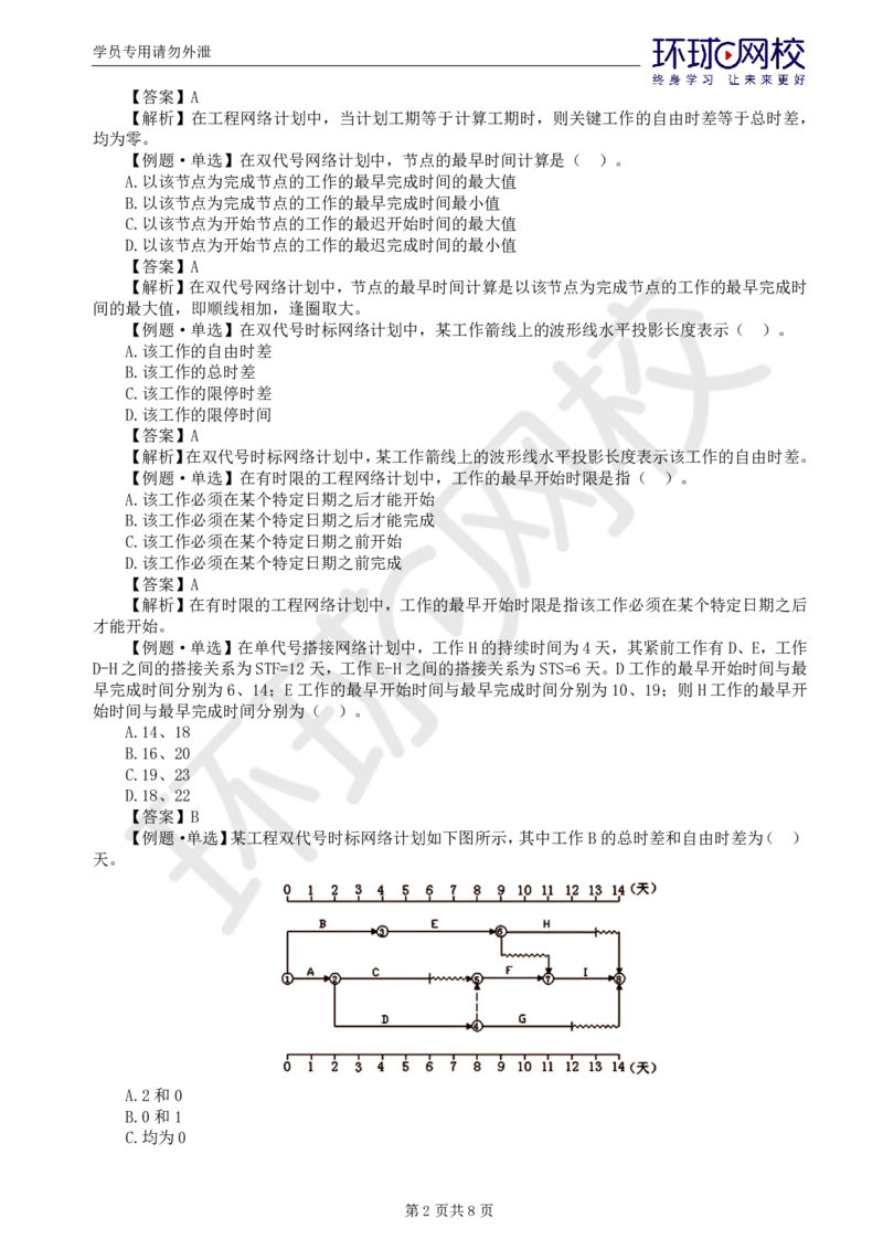 WM_第5讲进度精题必练（二）_监理工程师_2025监理工程师_2025年监理工程师-各大机构_2025年监理-水利目标_02.精题必练-吕.桂军