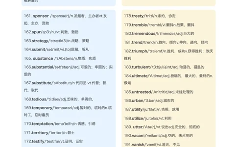 4四六级阅读高频难点词200个_英语四六级整合_英语四六级真题版本二此版为主此文件夹会持续更新_四六级单词汇总_六级单词