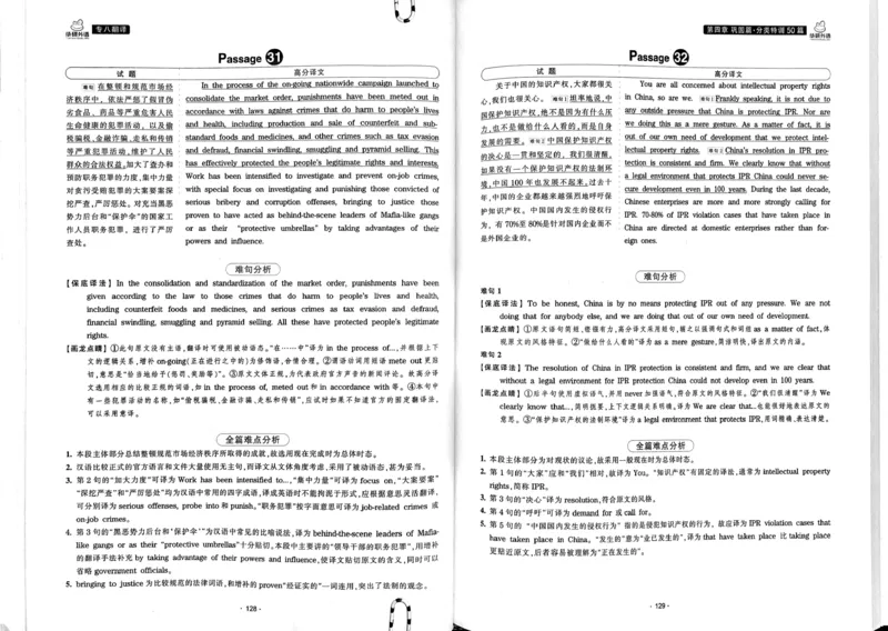 华研专八翻译160篇_2025专四专八真题及备考资料_2009-2024专八真题+备考资料_专八资料电子书_24专八翻译专题资料_华研专八翻译160篇