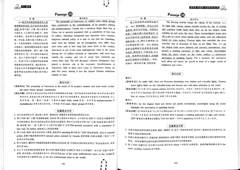华研专八翻译160篇_2025专四专八真题及备考资料_2009-2024专八真题+备考资料_专八资料电子书_24专八翻译专题资料_华研专八翻译160篇