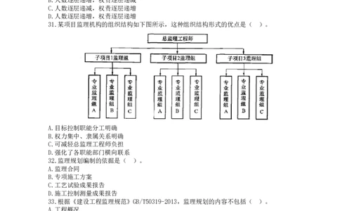 WM_HQ-概论法规-临考点睛卷_监理工程师_2025监理工程师_2025年监理工程师-各大机构_2025年监理-概论_机构1-HQ_07.临考点睛卷