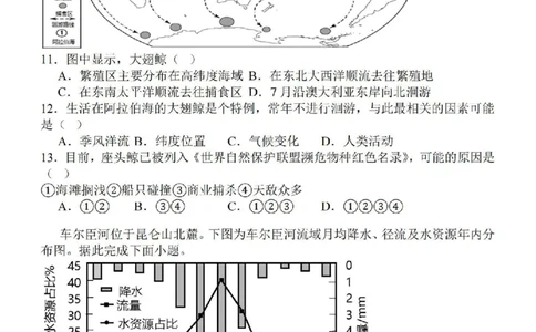 江苏省苏南名校2024届高三9月抽查调研地理(1)_2023年9月_029月合集_2024届江苏省苏南名校高三9月抽查调研
