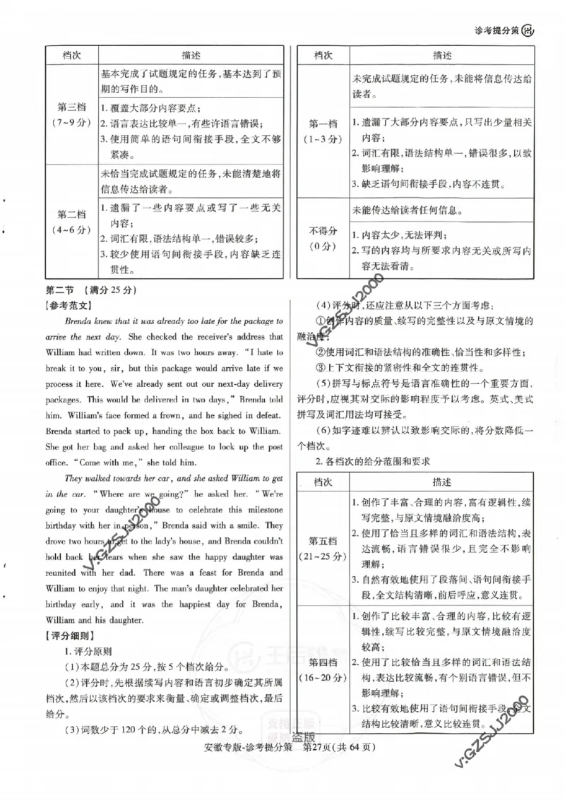 王后雄高考押题预测卷2024安徽专版诊考提分册_2024高考押题卷_22024王hou雄_16王后雄押题_2024年王后雄高考押题预测卷（安徽专版）