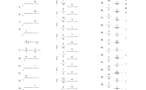分数加减混合第1-20篇（高级）_编码0121-6年级数学口算计算_口算题（适合5年级）_分数-加减混合（280篇）_（分数）加减混合高级1~（100篇）